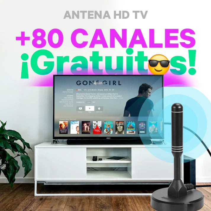 Mega Antena plus con canales gratis